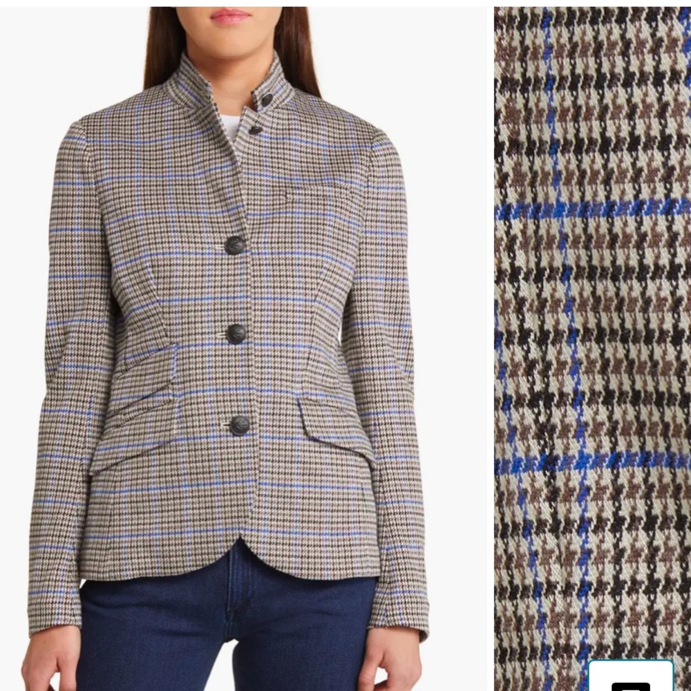 rag&bone Slade Plaid Blazer